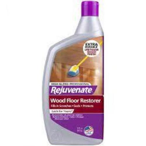DESCRIPTION: (3) WOOD FLOOR RESTORER BRAND/MODEL: REJUVENATE INFORMATION: SATIN FINISH SIZE: 1 QT RETAIL$: $12.18 EA QTY: 3