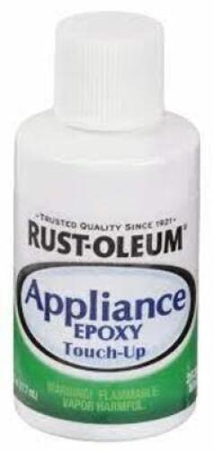 DESCRIPTION: (2) CASES OF (6) APPLIANCE TOUCH UP PAINT BASE BRAND/MODEL: RUST-OLEUM #34CJ35 INFORMATION: WHITE SIZE: 0.6 OZ RETAIL$: $7.55 PER BOTTLE