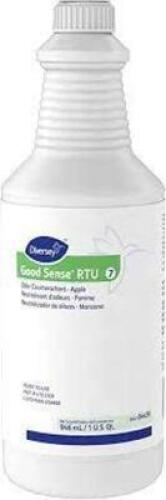 DESCRIPTION: (6) ODOR COUNTERACTANT BRAND/MODEL: DIVERSEY GOOD SENSE RTU INFORMATION: APPLE SIZE: 1 QT RETAIL$: $6.00 EA QTY: 6