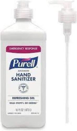 DESCRIPTION: (12) HAND SANITIZER REFRESHING GEL BRAND/MODEL: PURELL SIZE: 16 OZ RETAIL$: $5.49 EA QTY: 12