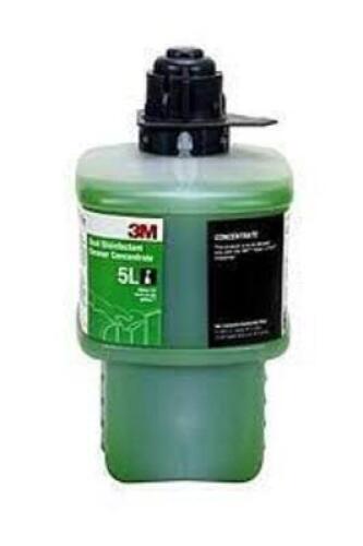 DESCRIPTION: (6) QUAT DISINFECTANT CLEANER CONCENTRATE BRAND/MODEL: 3M 5 #4HN95 SIZE: 2L RETAIL$: $102.10 EA QTY: 6