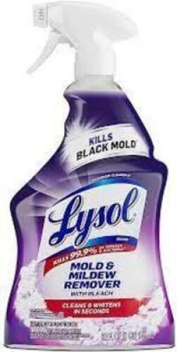 DESCRIPTION: (4) MOLD AND MILDEW REMOVER BRAND/MODEL: LYSOL SIZE: 32 OZ RETAIL$: $4.29 EA QTY: 4