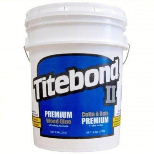 DESCRIPTION: (1) WOOD GLUE BRAND/MODEL: TITEBOND #40JM81 SIZE: 5 GALLON RETAIL$: $183.14 EA QTY: 1
