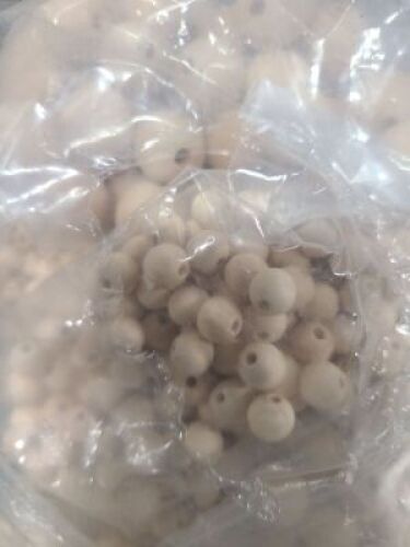 DESCRIPTION: (4) BAGS OF WOODEN KNOBS WITH HOLE QTY: 4