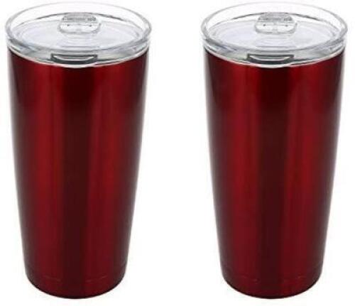 MEMBERS MARK 2CT PACK OF STAINLESS STEEL INSULATED TUMBLERS RETAILS FOR $14.19