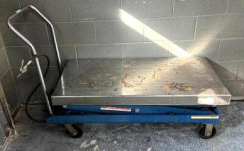 PNEUMATIC PLATFORM LIFT CART