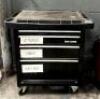 4-DRAWER TOOLCHEST ON CASTERS WITH WORKTOP