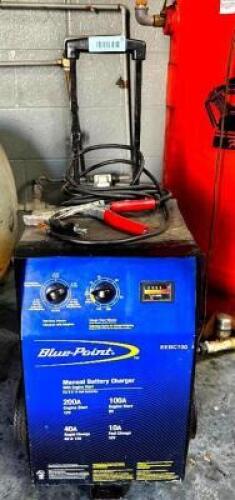 MANUAL BATTERY CHARGER WITH ENGINE START