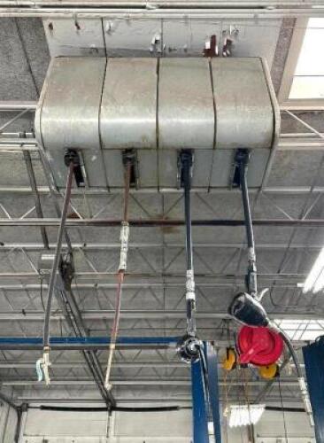 MULTI REEL UNIT WITH AIR HOSES AND OIL HOSES