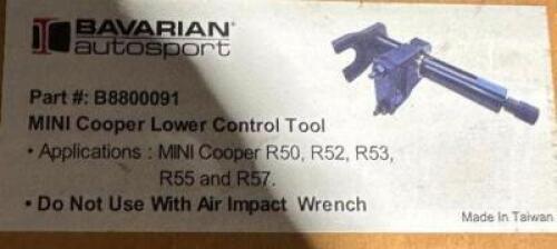 MINI COOPER LOWER CONTROL TOOL