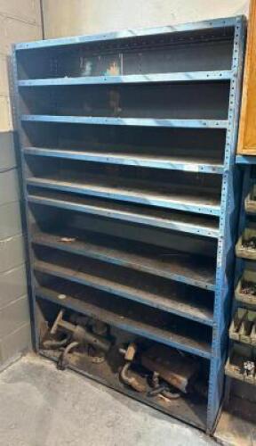 METAL SHELVING UNIT