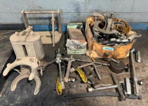 ASSORTED TOOLS AND HARDWARE AS SHOWN