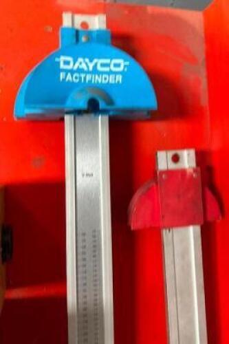 (2) BELT MEASURING STICKS
