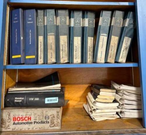 ASSORTED AUTOMOTIVE MANUALS AS SHOWN