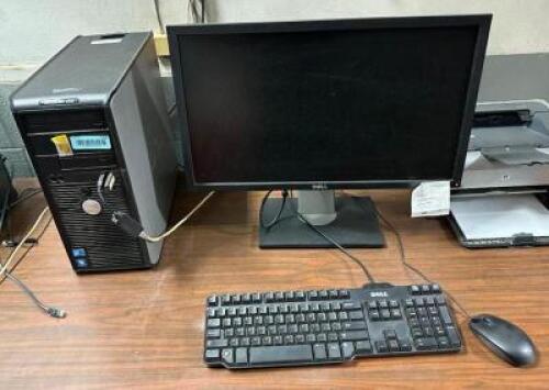 DELL OPTIPLEX 380 DESKTOP COMPUTER WITH MONITOR, KEYBOARD AND MOUSE