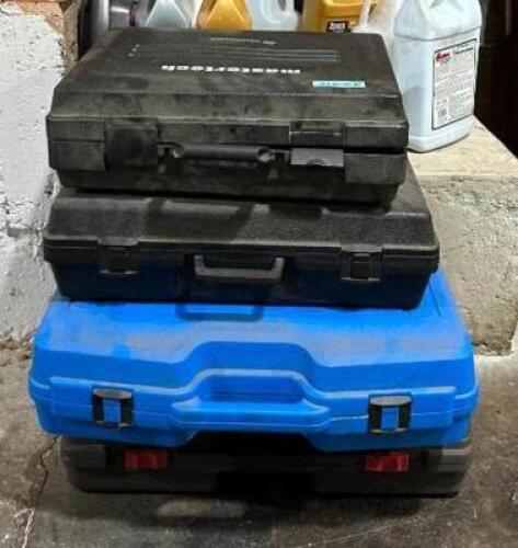 (4) ASSORTED TOOL CASES (EMPTY)