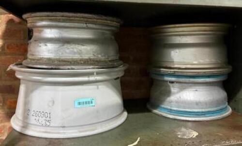 (4) ASSORTED WHEELS