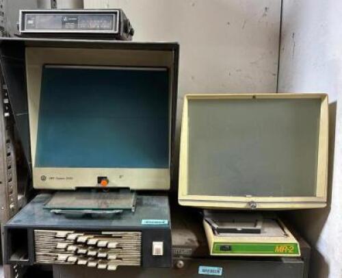 (2) VINTAGE DIAGNOSTIC COMPUTER TERMINALS