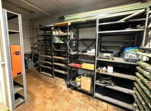 (5) ASSORTED SHELVING UNITS