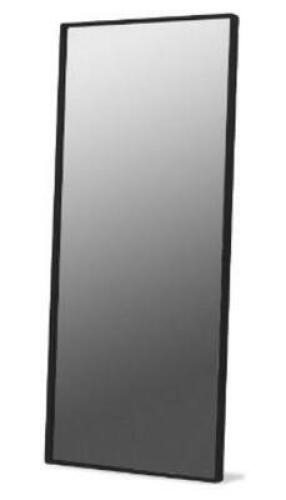 36"X84" MATTE BLACK MIRROR
