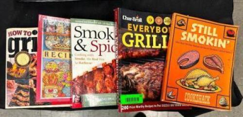 ASSORTED COOKBOOKS