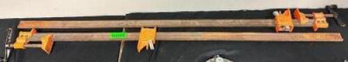 (2)- BAR CLAMPS