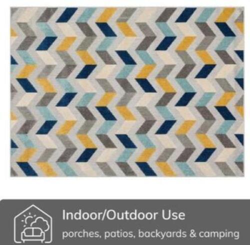BELA BLUE AREA RUG