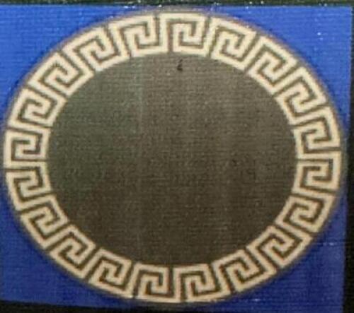 8'X8' GREY AREA RUG
