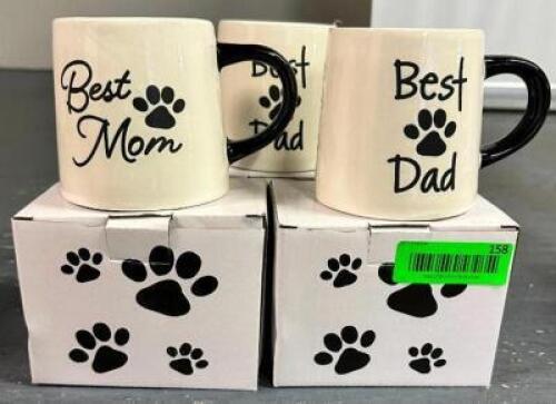 (3)- COFFEE MUGS