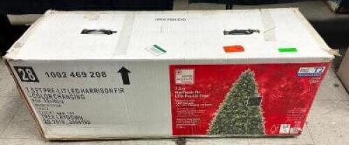 7.5FT PRE-LIT LED HARRISON FIR TREE