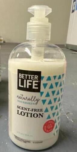 (7)- BOTTLES OF SCENT FREE LOTION