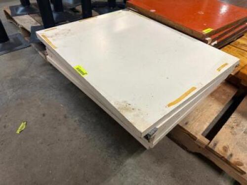 (5) 30" X 24" PRESSED WOOD / COMPOSITE TABLE TOPS