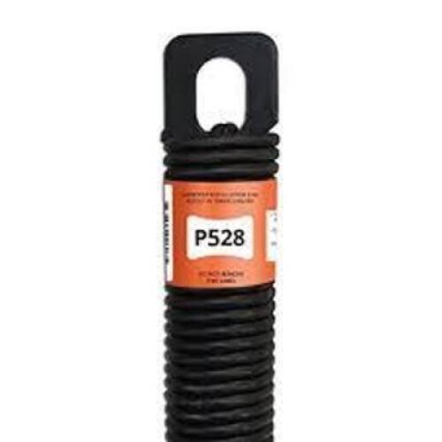 DESCRIPTION: (2) GARAGE DOOR SPRINGS BRAND/MODEL: HOLMES-HALLY INDUSTRIES #P528 INFORMATION: BLACK, MUST COME INSPECT SIZE: 28" RETAIL$: $28.98 EA QTY