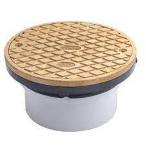 DESCRIPTION: (4) PVC CLEANOUT HUB COVER BRAND/MODEL: OATEY #74140 INFORMATION: BRASS SIZE: 4" WITH 6" COVER RETAIL$: $97.95 EA QTY: 4