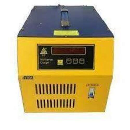 DESCRIPTION: (1) BATTERY CHARGER BRAND/MODEL: DF INTELLIGENCE #DF-ESG-2 INFORMATION: BLUE AND YELLOW RETAIL$: $600.00 EA QTY: 1