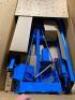 DESCRIPTION: (1) GRAINGER DRUM DUMPER BRAND/MODEL: 400A-72 INFORMATION: BLUE/DRUM CAPACITY: 55 GAL/MANUAL LIFT & TILT/LOAD CAPACITY: 800 LBS RETAIL$: - 2