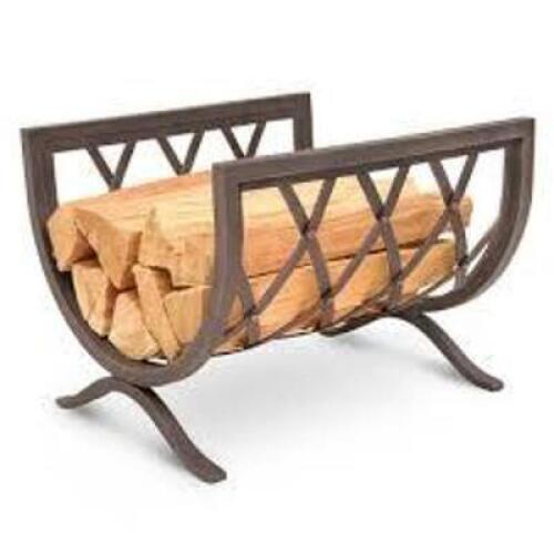DESCRIPTION: (1) WOOD HOLDER BRAND/MODEL: PILGRIM INFORMATION: IRON WEAVE RETAIL$: $259.00 EA QTY: 1