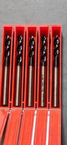 DESCRIPTION: (5) COBALT SCREW MACHINE LENGTH DRILL BIT BRAND/MODEL: ACCUPRO 01349190 SIZE: #1 130* RETAIL$: $17.84 QTY: 5