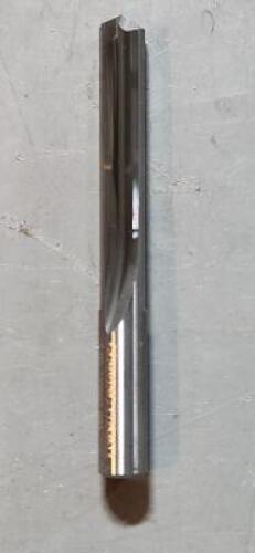 DESCRIPTION: (4) STRAIGHT FLUTE CARBIDE DRILL BITS BRAND/MODEL: GUHRING 17253613 SIZE: 9mm RETAIL$: $24.50 QTY: 4