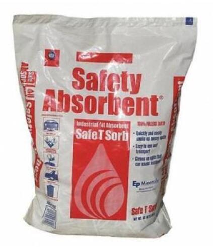 DESCRIPTION: (10) EP MINERAL LOOSE ABSORBENT BRAND/MODEL: 7951 INFORMATION: MONTMORILLONITE CLAY/GRAY & TAN/VOLUME ABSORBED RANGE: 0-9 GAL RETAIL$: $1