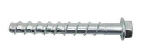 DESCRIPTION: (3) PACKS OF (50) DEWALT CONCRETE ANCHOR SCREW BRAND/MODEL: PFM1411420 INFORMATION: HEX WASHER/ZINC-PLATED RETAIL$: $68.65 PER PK OF 50 S