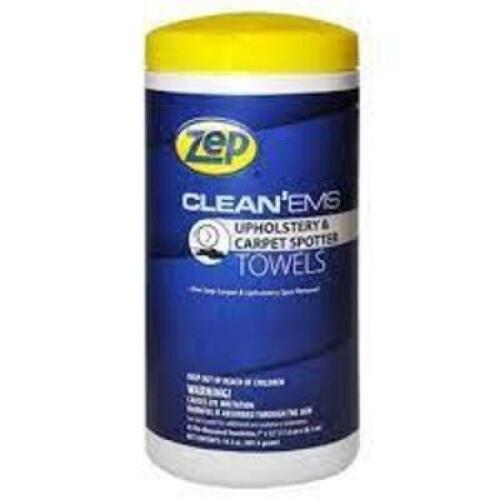 DESCRIPTION: (6) CLEAN EMS SPIRIT 2 DISINFECTANT TOWELS BRAND/MODEL: ZEP SIZE: 40 PRE MEASURED TOWELETTES 1"X10" QTY: 6