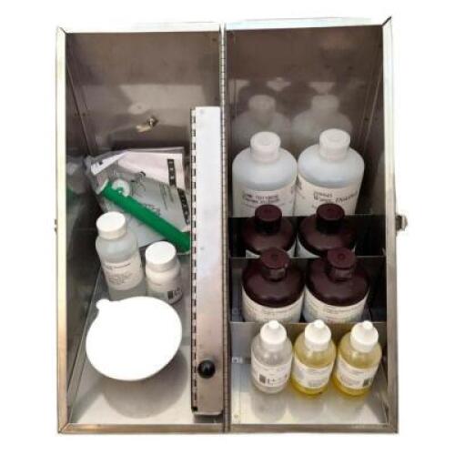 DESCRIPTION: (1) FANN CHLORIDE CONTENT KIT BRAND/MODEL: 50025 INFORMATION: SILVER CASE/MUST COME INTO INSPECT CONTENTS RETAIL$: $249.95 QTY: 1