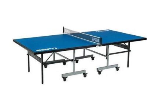 DESCRIPTION: (1) TABLE TENNIS TABLE BRAND/MODEL: ESPN/TT215Y20004 SIZE: 108&ldquo; X 60" X 30" RETAIL$: $3,987 QTY: 1