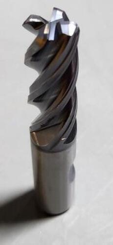 DESCRIPTION: (2) SOLID CARBIDE SQ END MILL BRAND/MODEL: KENNAMETAL HPHV625S4163R120 SIZE: 5/8" DIA 1-5/8" LOC RETAIL$: $371.59 EA QTY: 2