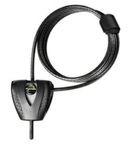 DESCRIPTION: (3) MASTER LOCK LOCKING CABLE BRAND/MODEL: 8417D INFORMATION: SILVER & BLACK/ADJUSTABLE RETAIL$: $14.66 EACH QTY: 3