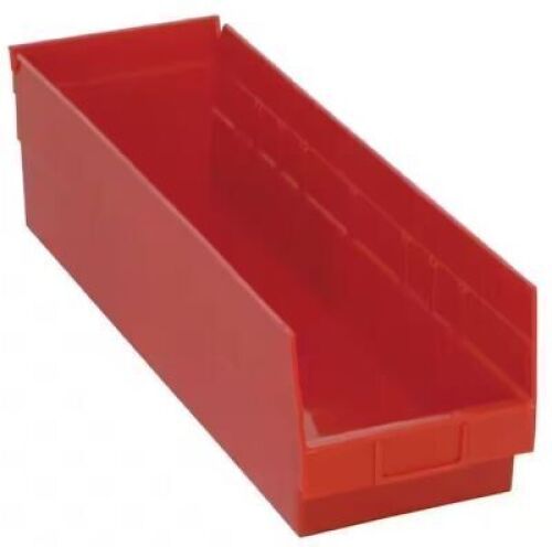 DESCRIPTION: (1) CASE OF APROX (10) STORAGE SHELF BIN'S BRAND/MODEL: QUANTUM STORAGE SYSTEMS #24K051 SIZE: 7X4X3 RETAIL$: $54.46 EA QTY: 1
