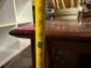 DESCRIPTION: 2-DRAWER DOUBLE SIDED END TABLE SIZE: 26"X23"X25" QTY: 1 - 4