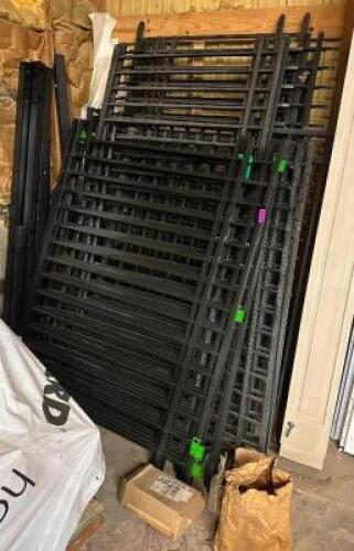 DESCRIPTION: ASSORTED FENCING AS SHOWN WITH HARDWARE QTY: 1
