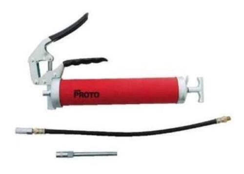 DESCRIPTION: (1) STANLEY GREASE GUN BRAND/MODEL: JFC33HD INFORMATION: PISTOL GRIP/OUTPUT PRESSURE: 3,600 PSI RETAIL$: $33.95 SIZE: 16 OZ. QTY: 1